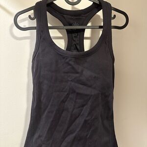 ALO Yoga Women's Charcoal Tank Top